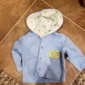 Carter's Baby Boy Frog Hoodie